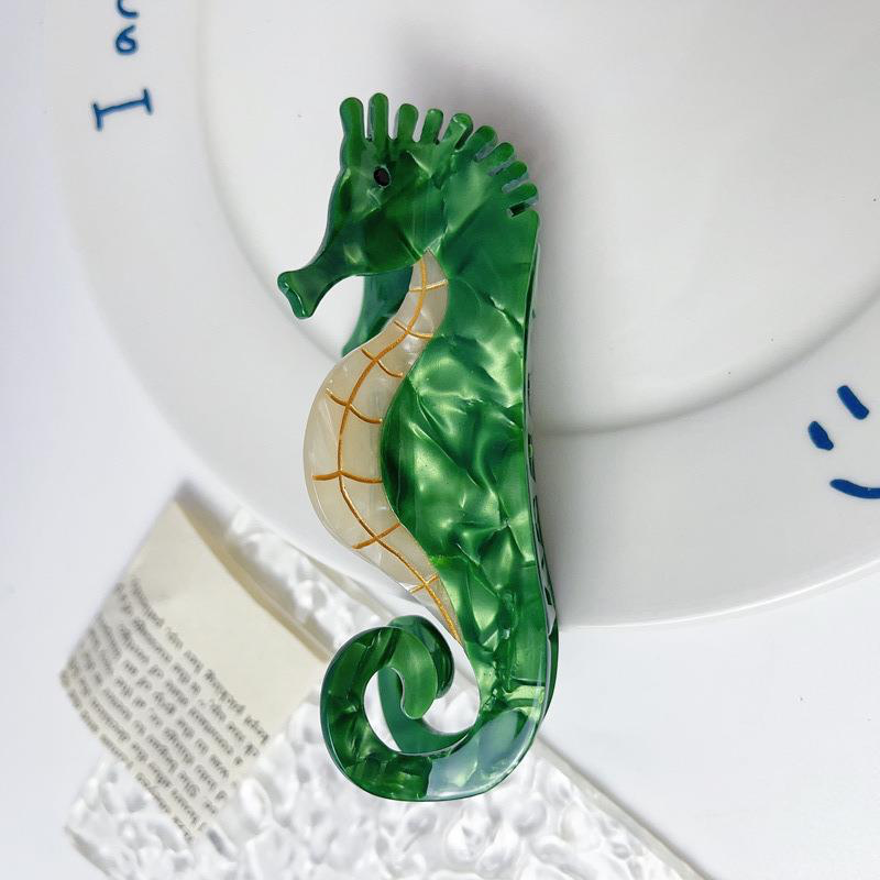 Seahorse Hair Claw Clip