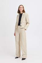 Load image into Gallery viewer, B Young Oatmeal Danta Wide Leg Trousers
