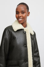 Load image into Gallery viewer, B Young Asanne Faux Leather Coat
