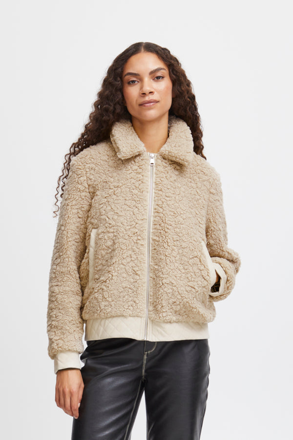 B Young Anamaj Jacket - Oatmeal