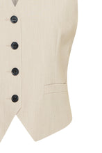 Load image into Gallery viewer, B Young Danta Waistcoat - Oatmeal
