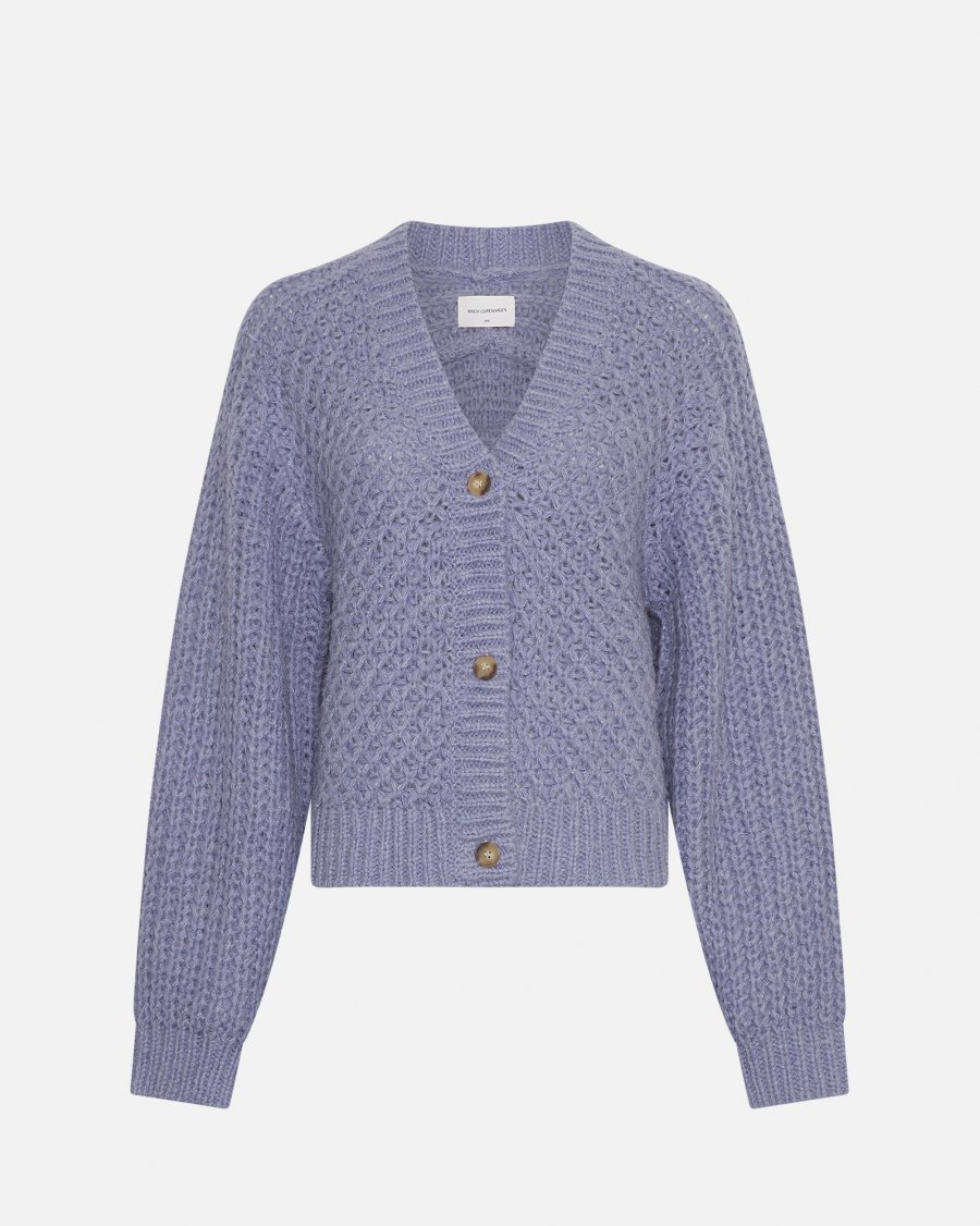 Moss Copenhagen Heidi Cardigan - Violet