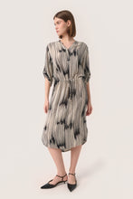 Load image into Gallery viewer, Soaked in Luxury Abstract Stripe Zaya Dress
