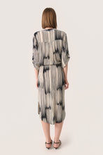 Load image into Gallery viewer, Soaked in Luxury Abstract Stripe Zaya Dress
