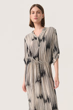 Load image into Gallery viewer, Soaked in Luxury Abstract Stripe Zaya Dress
