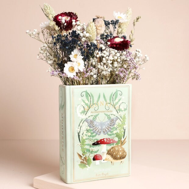 Lisa Angel Ceramic Moonrise Woodland Book Vase