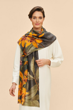 Load image into Gallery viewer, Powder Botany Bliss Wool Wrap Scarf
