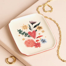 Load image into Gallery viewer, Lisa Angel Floral Rectangle Trinket Dish
