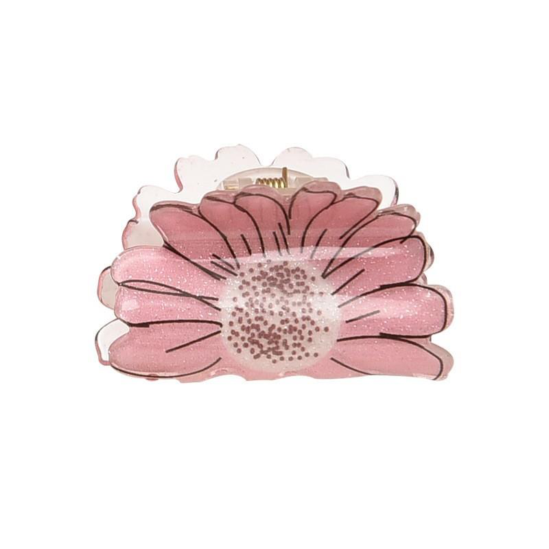 Small Flower Hair Claw Clip