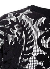 Load image into Gallery viewer, Black Colour DK Esther Lace Sweatshirt
