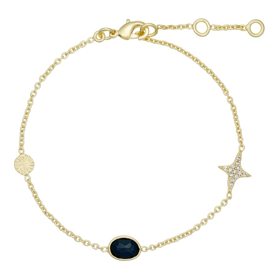 Pure by Nat Joanne Gemstone & Zircon Bracelets - 3 options