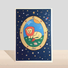 Load image into Gallery viewer, Rosie Wonders Zodiac Cards - Leo
