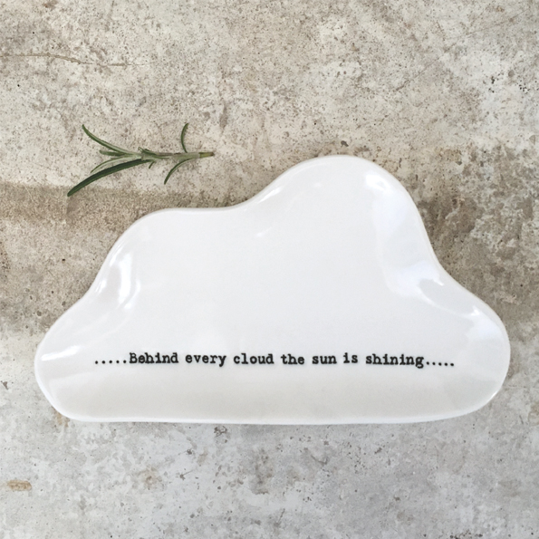 East of India Wobbly Cloud Trinket Dish