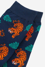 Load image into Gallery viewer, Sock Talk Men’s Crouching Tiger Bamboo Socks
