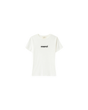 Load image into Gallery viewer, Grace &amp; Mila ‘Merci’ T-shirt - 2 Colours
