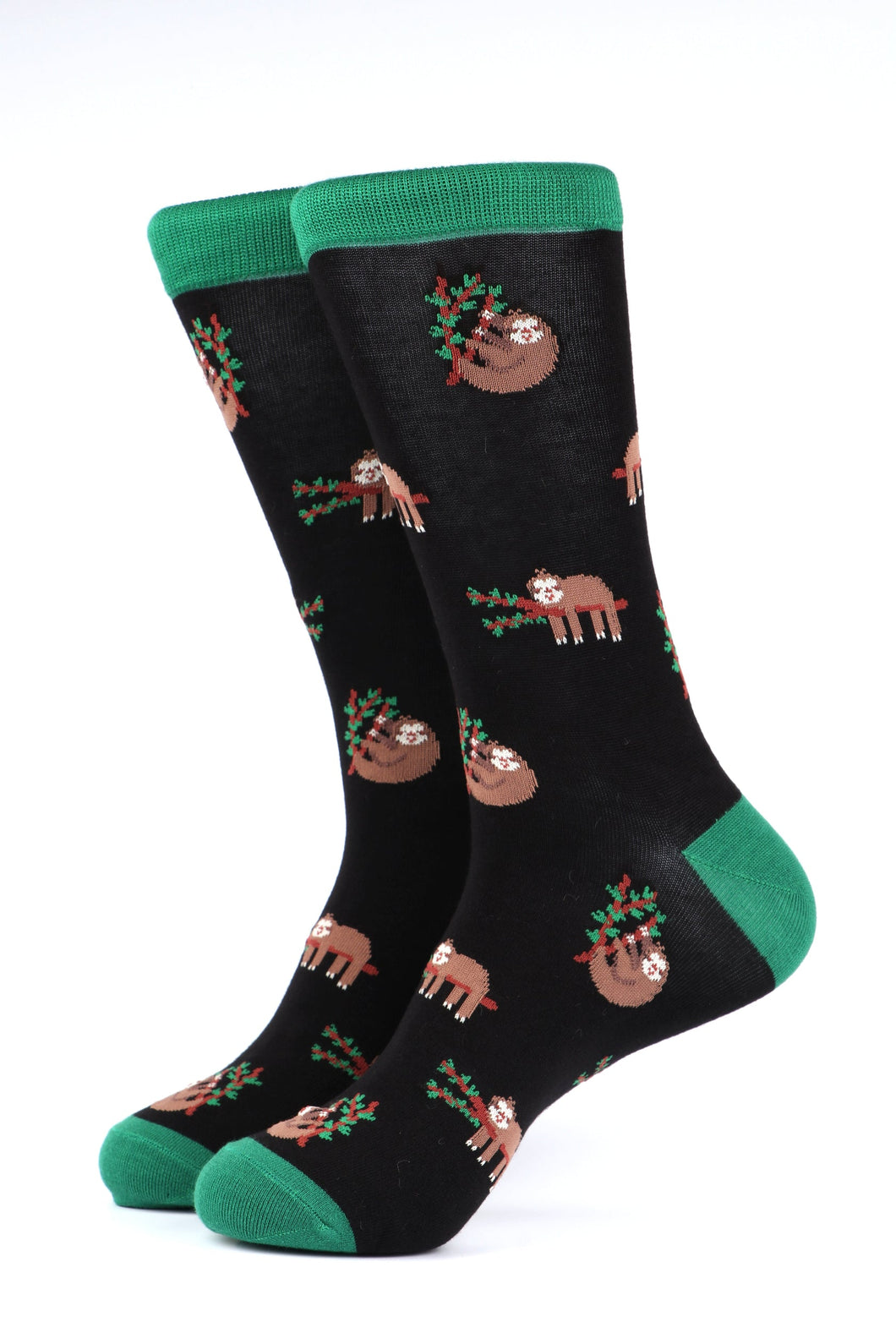 Sock Talk Men’s Snoozing Sloth Bamboo Socks