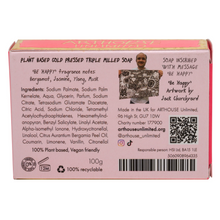 Load image into Gallery viewer, Arthouse Unlimited Be Happy Slab Soap
