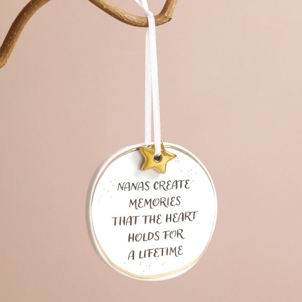 Nana Ceramic Hanging Decoration