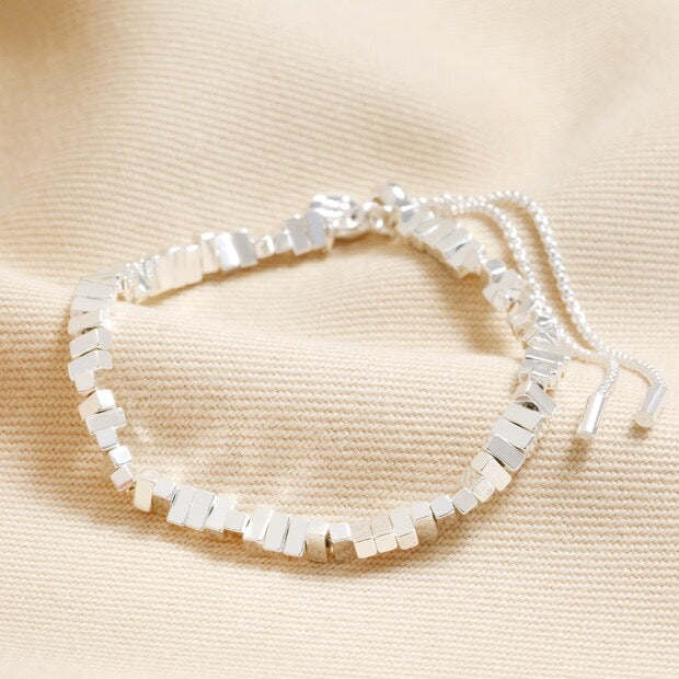 Rectangular Beaded Bracelet