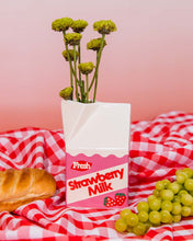 Load image into Gallery viewer, BAN.DO Strawberry Milk Vase
