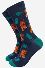 Load image into Gallery viewer, Sock Talk Men’s Crouching Tiger Bamboo Socks
