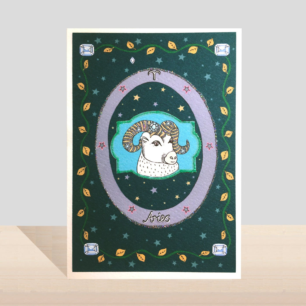 Rosie Wonders Zodiac Cards - Aries