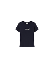 Load image into Gallery viewer, Grace &amp; Mila ‘Merci’ T-shirt - 2 Colours
