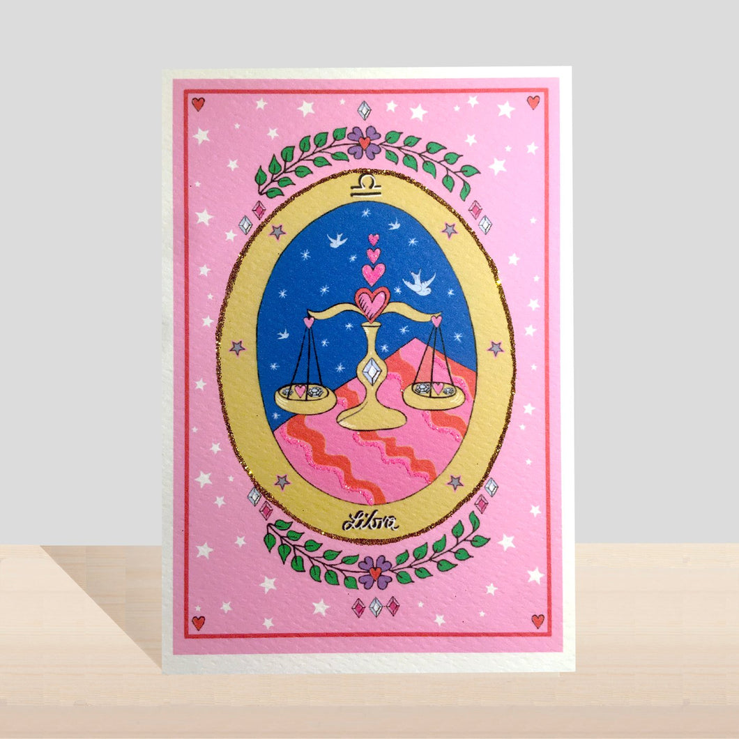 Rosie Wonders Zodiac Cards - Libra