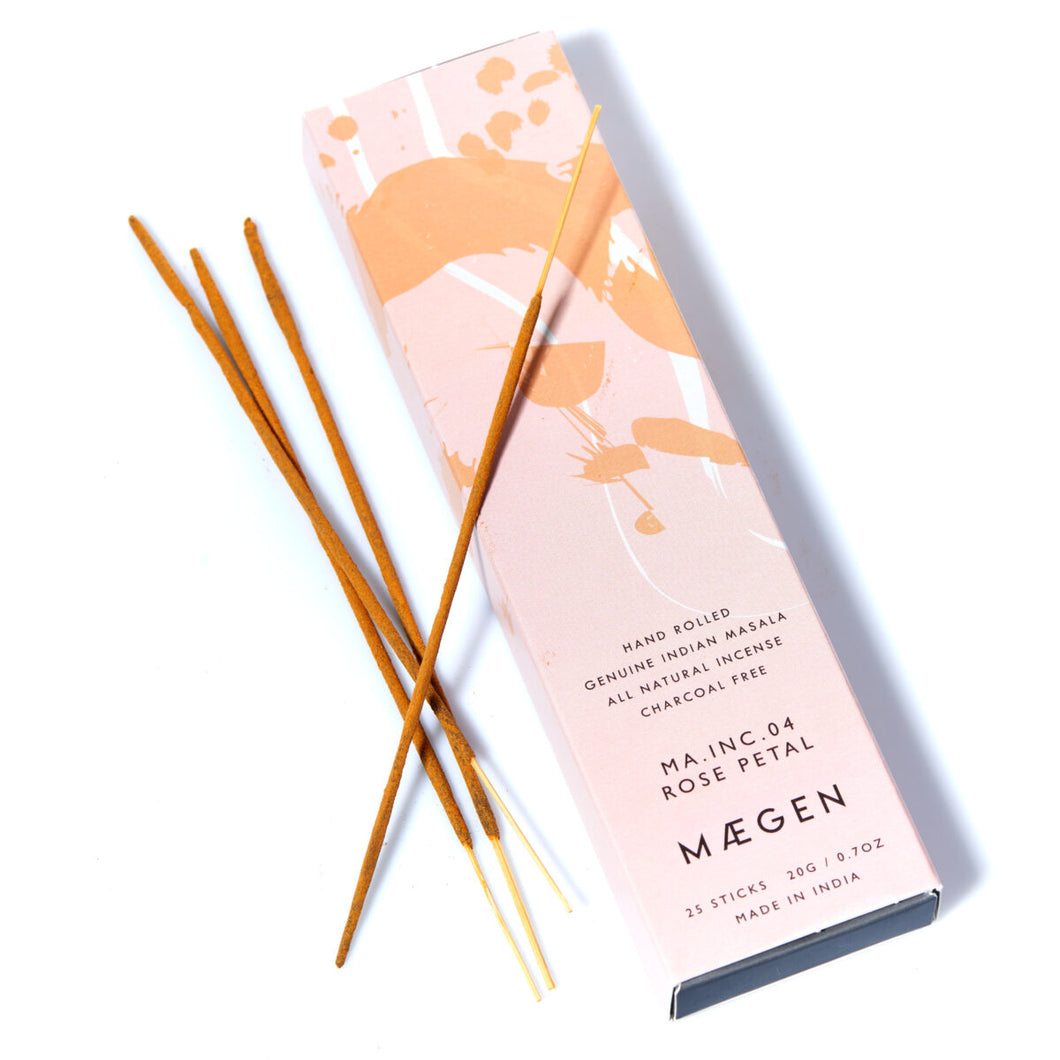 Maegen Incense Sticks- Rose Petal