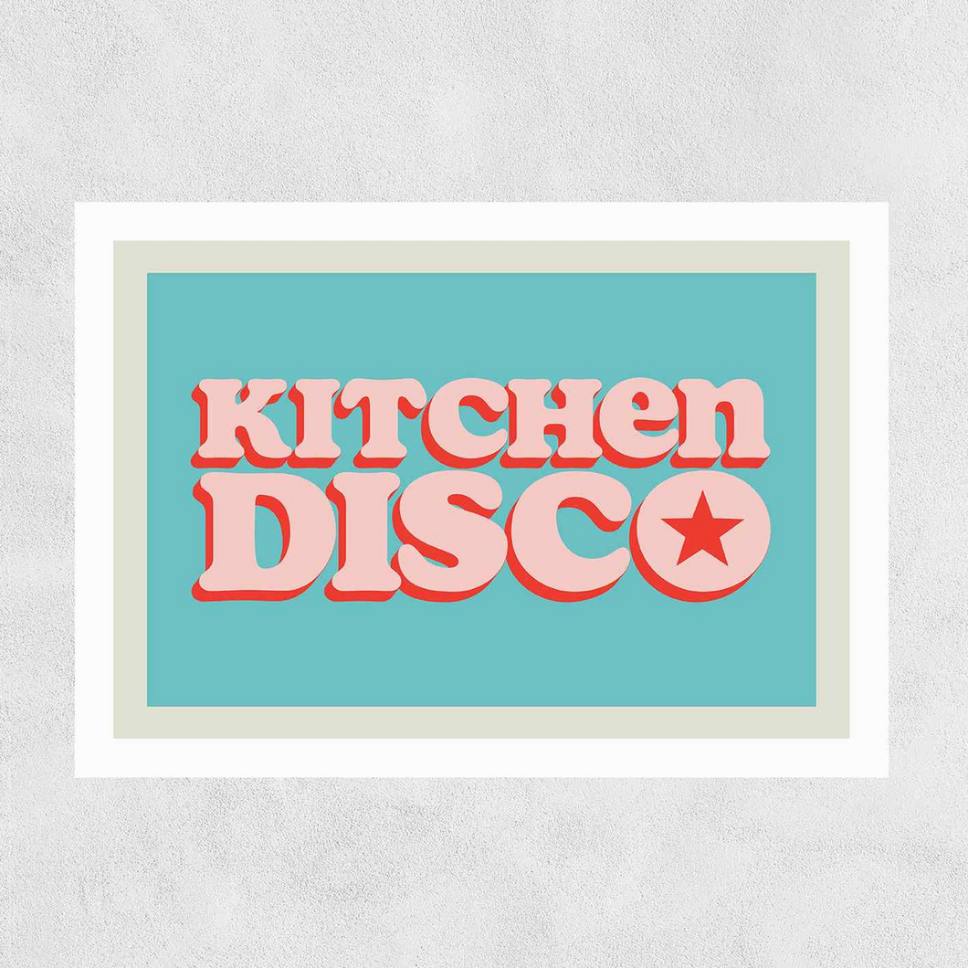 Kitchen Disco - A3 Print (unframed)