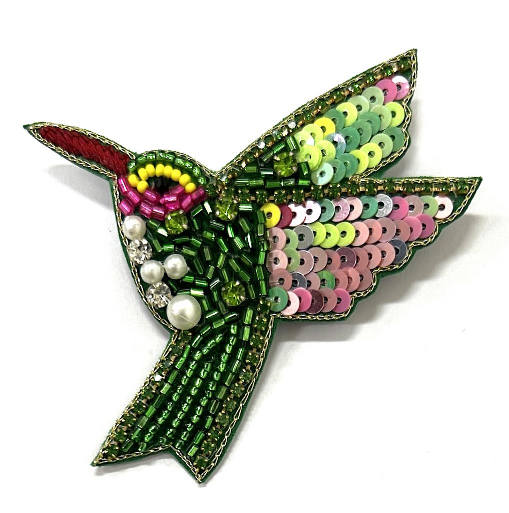 Hummingbird Brooch