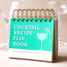 Load image into Gallery viewer, Cocktail Recipe Flip Book
