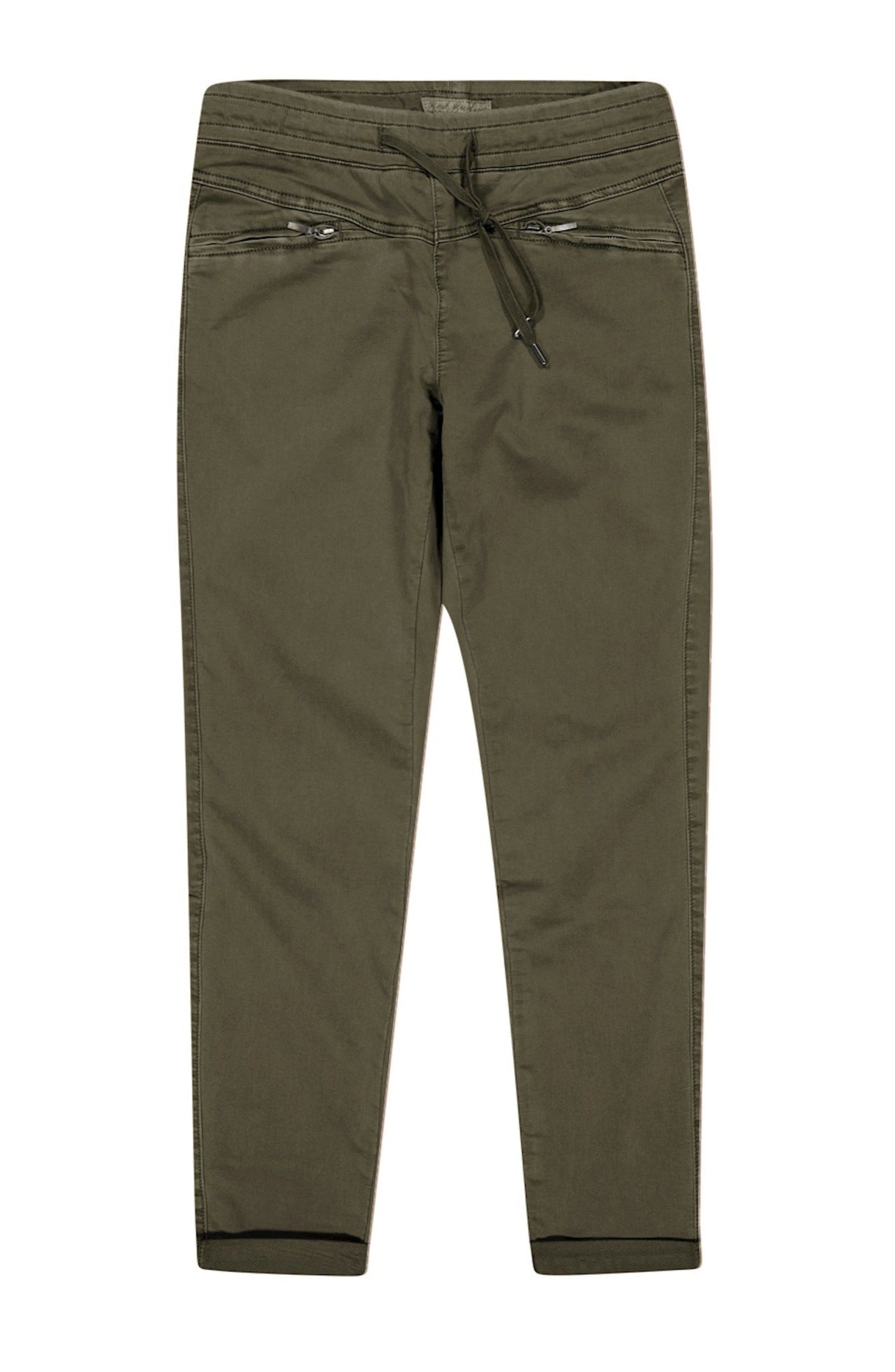 Khaki smart online joggers