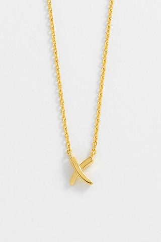 Estella Bartlett Kiss Necklace - Gold / Silver